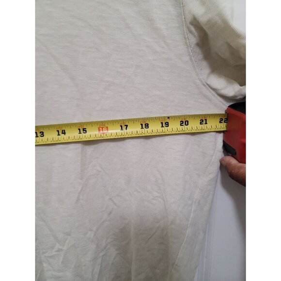 Robert Barakett Montreal XL Mens Beige Cotton Polo Shirt - Picture 7 of 10